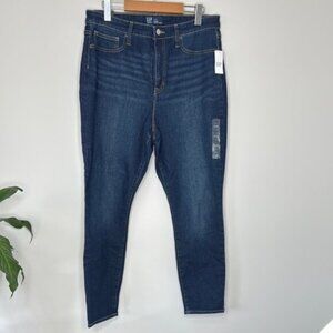 Gap Women's Blue Skinny Jeggings Jeans Denim MidSize 14/32